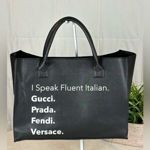 Los Angeles Trading Company Vegan Leather Tote